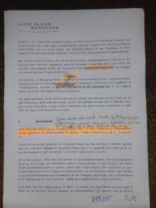 Jyske bank lyver som fanden selv, om risiko side 17 i svarskrift 10-09-2015