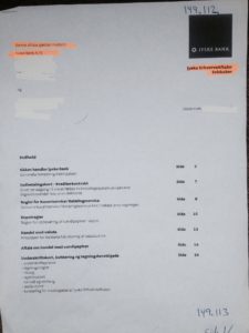 Jyske Bank erhvervs Aflaler 149.112 side 1.