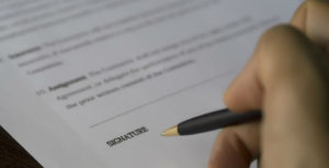 kontrakt aftale på lånehjemtagelse og rentesikring