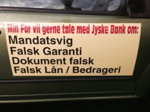 søge ord Jyske banks ledelse hvor sagen behandles med tavshed, politiet vil nødig efterforske danmarks 3 største bank Fundamentet i jyske bank syntes bundråddent, bevisligt en løgner bank, Lyver for at skuffe i rettsforhold, sikker sig underskrift ved grov vildledning svig kan man ikke komme uden om, tivoli bakken er fuld af gratis forlystelser Jyske bank er da også morsom, men for fanden det er pis banken ikke vil svare Medvirkende i sagen eller kender til sagen og ønsker ikke at rette fejl Fundament hæderlig ærlig åben retter fejl Nykredit jyske bank Advokat advokater strafferet øknomisk kriminelit Lund Elmer Sandager Michael Rasmussen CEO Nykredit Anders Christian Dam CEO Morten Ulrik gade Philip Baruch Mette Egholm Nielsen Birgit Bush Jyske bank erhverv Hillerød Helsingør Århus Aahus København Silkeborg Valby Østerbro Nicolai Hansen Line Braad Winding Casper Dam Olsen Anette Kirkeby Søren Woergaard Danske bank jysk Koncernledelse jyske bank Koncernbestyrelsen Sven Buhrkall Kurt Bligaard Pedersen Rina Asmussen Philip Baruch Jens A. Borup Keld Norup Christina Lykke Munk Haggai Kunisch Marianne Lillevang Koncerndirektionen Anders Dam Leif F. Larsen Niels Erik Jakobsen Per Skovhus Peter Schleidt Sagen historien om Nykredit og jyskebank handler om: Bedrageri Svindel Løgne Tyveri Underslæb Mandatsvig Svig Dokumentfalsk, At dække over forbrydelser At skjule forbrydelser Om at lyve over for retten udelukket for at kunne fortsætte bedrageriske forhold. Mercedes BMW Audi VW Ford Kia Pegeout Citroen biler for alle, billig bolig, billig forsikring Regler og love Billån Mercedes BMW Audie WV Michael Rasmussen Nykredit og Anders Dam Jyske Bank, Lund Elmer Sandager Advokater Philip Baruch National banken Statsgaranti Swap rentebytte hedge sagen dårlig rådgivning